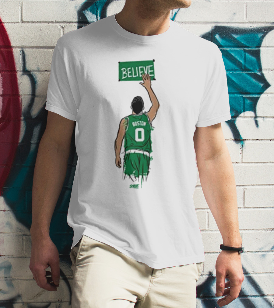 Believe Jayson Tatum Boston Celtics T-Shirt