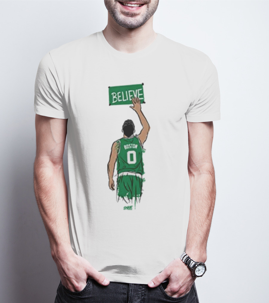 Believe Jayson Tatum Boston Celtics T-Shirt