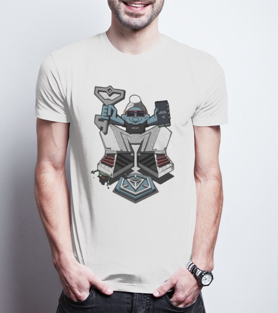 Resistance Agent Boss Character Ingress Anime Style Image T-Shirt