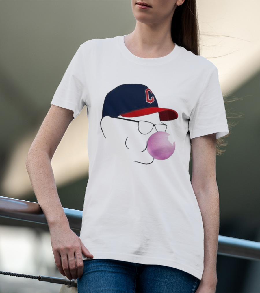 Cleveland Guardians Tito Bubblegum Baseball Hat T-Shirt