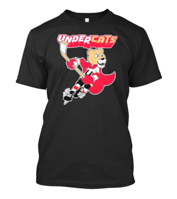 Undercats Florida Panthers Cartoon Hockey Character T-Shirt