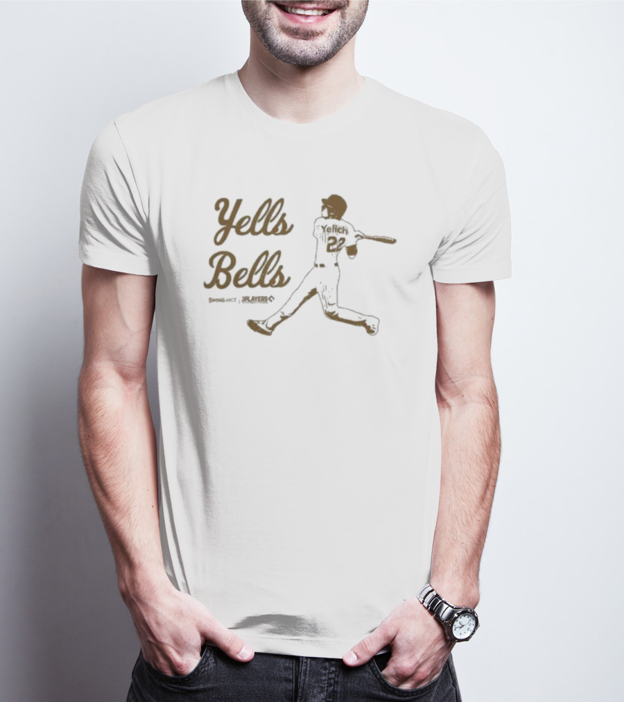 Yelich 22 Yells Bells Players T-Shirt