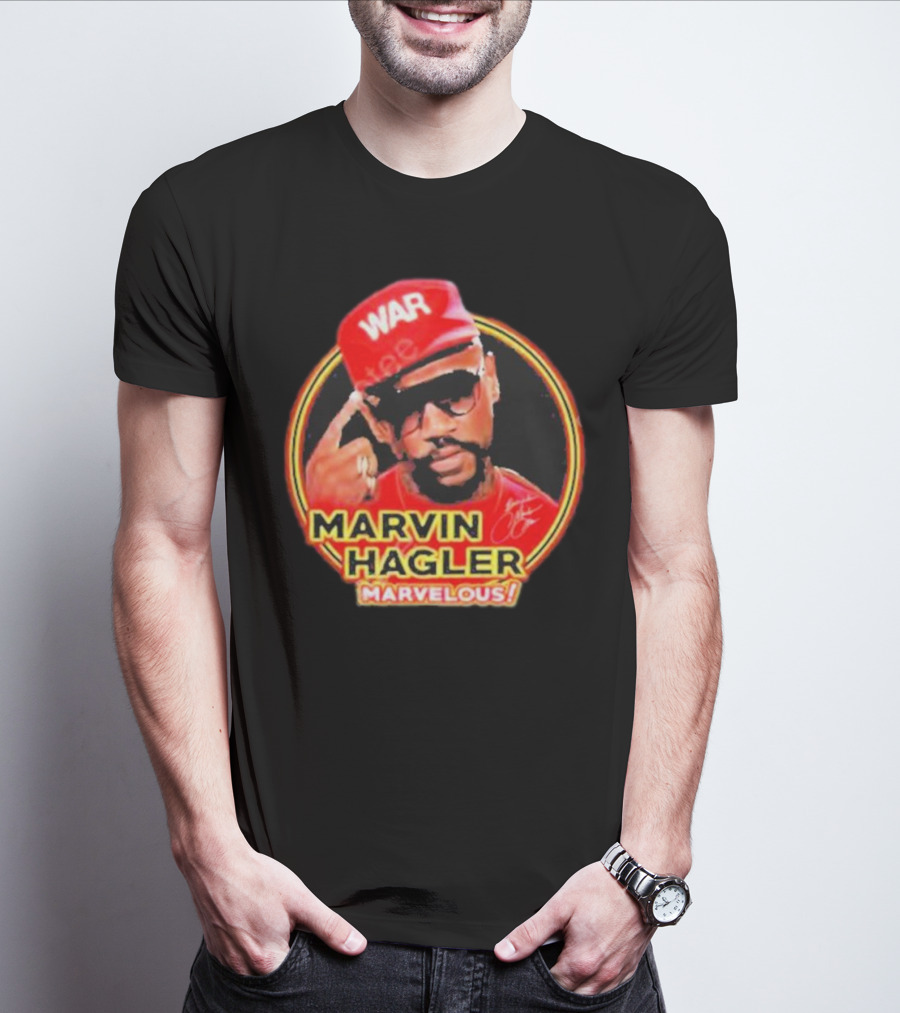 UFC Dustin Poirier Marvin Hagler War Marvelous T-Shirt