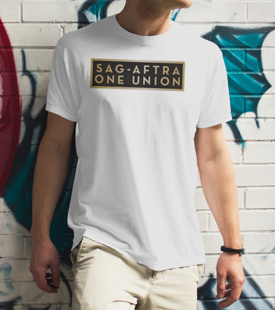 SAG-AFTRA One Union John Lowrie T-Shirt