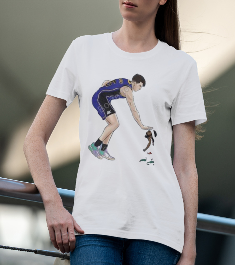 Austin Reaves Too Small NBA Gesture Basketball Play T-Shirt