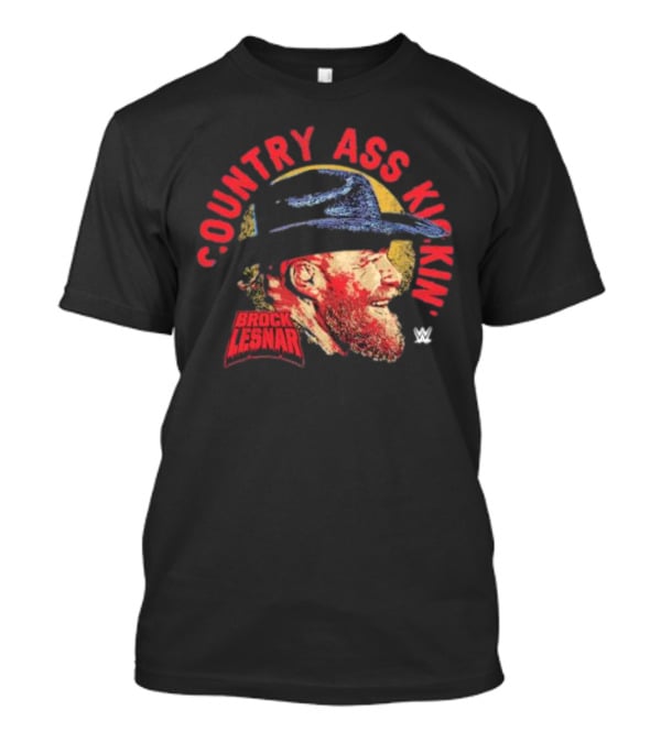 Brock Lesnar Country Ass Kickin' WWE Cowboy Hat T-Shirt