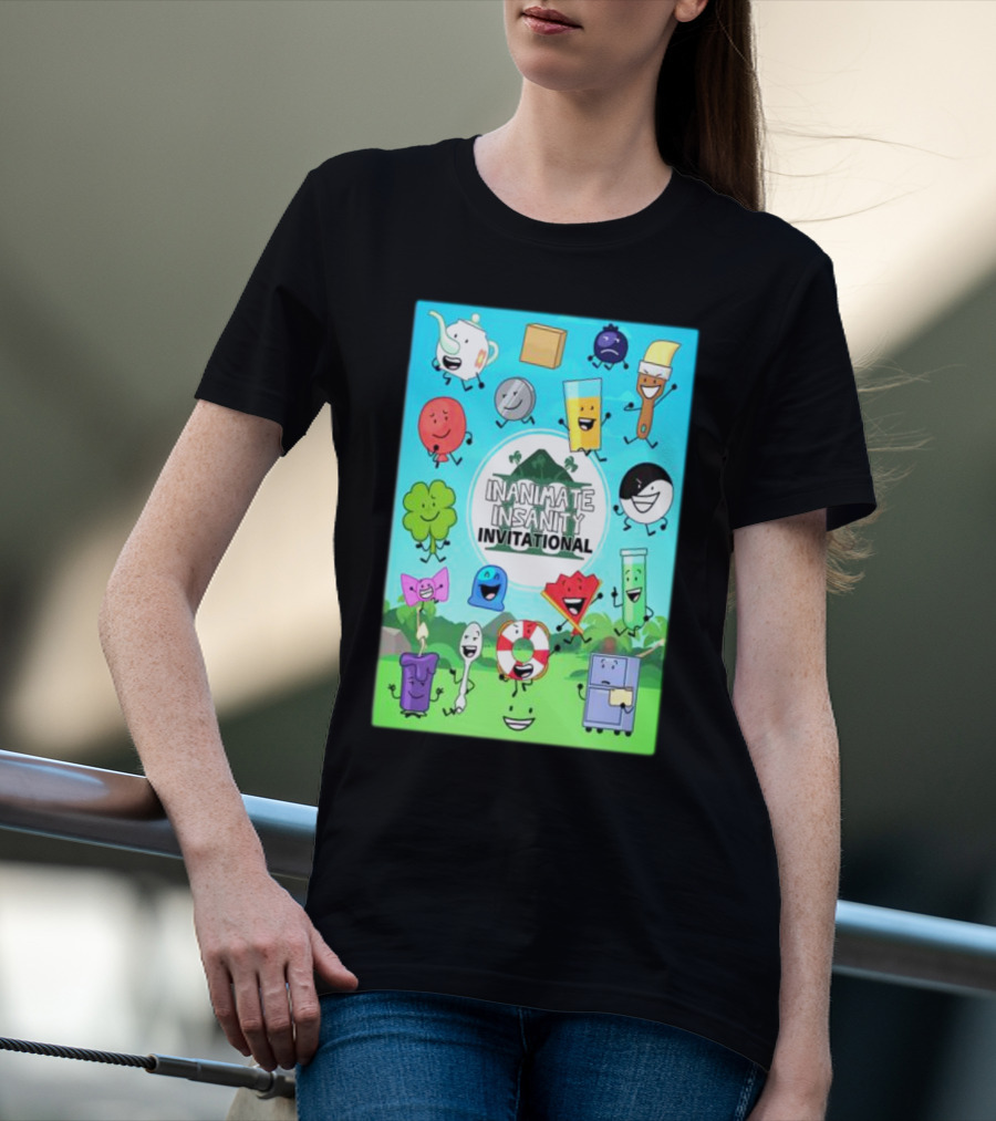 Inanimate Insanity Invitational Creator Ink Characters Compilation T-Shirt