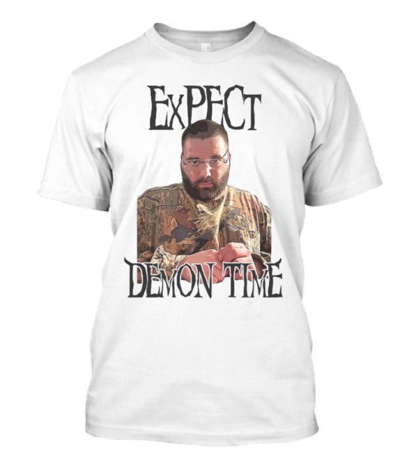 Expect Demon Time Clergy Camo T-Shirt