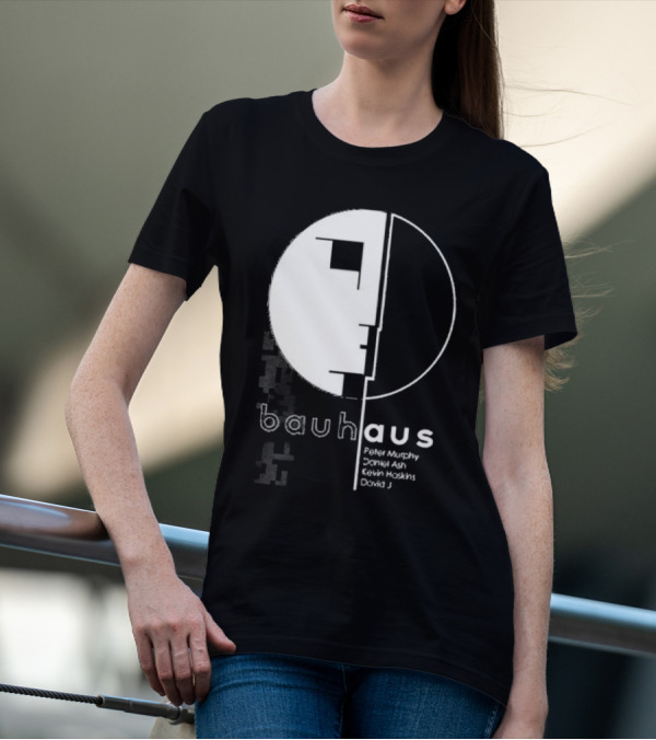 Bauhaus Band Peter Murphy Daniel Ash Kevin Haskins David J T-Shirt
