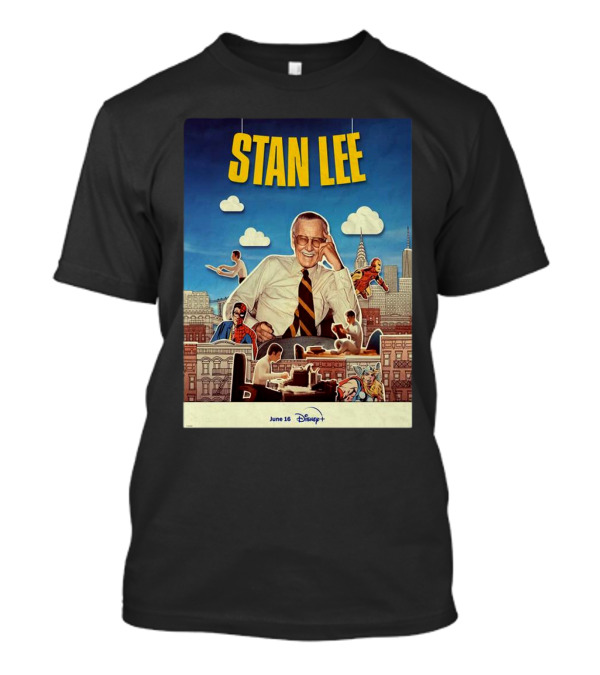 Stan Lee Disney June 16 Celebration With Iconic Characters T-Shirt