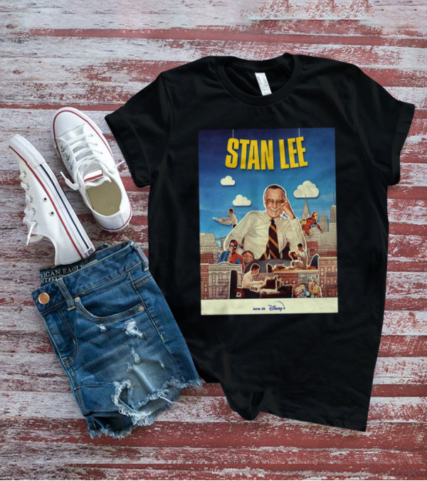Stan Lee Disney June 16 Celebration With Iconic Characters T-Shirt