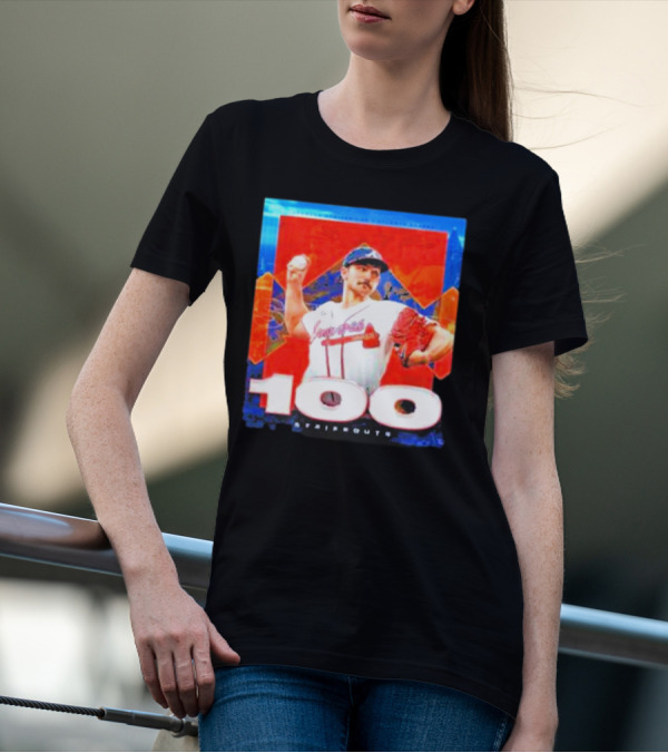 Atlanta Braves Spencer Strider 100 Strikeouts Vintage T-Shirt