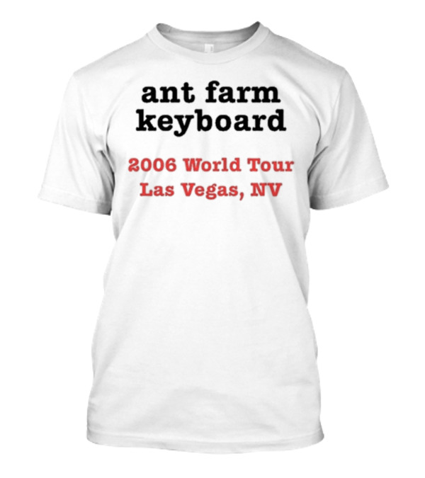 Frisky Dingo Ant Farm Keyboard 2006 World Tour Las Vegas NV T-Shirt