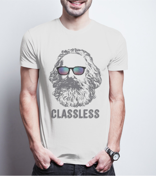 Karl Marx Classless Sunglasses T-Shirt