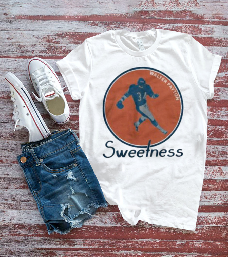 Chitown Clothing Chicago Walter Payton Sweetness 34 T-Shirt