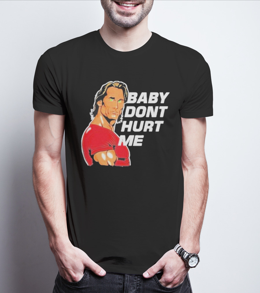 Baby Don’t Hurt Me Mike O’Hearn Meme Icon Cartoon T-Shirt