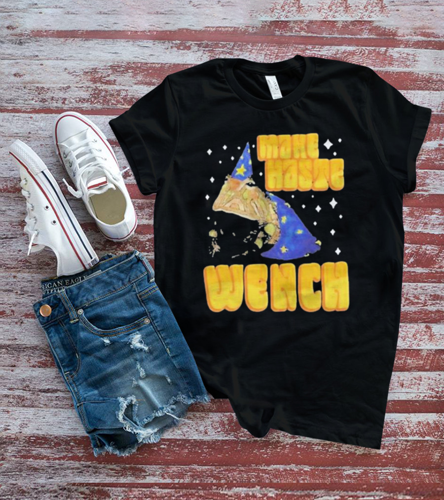 Make Haste Wench Wizard Frog Stars T-Shirt