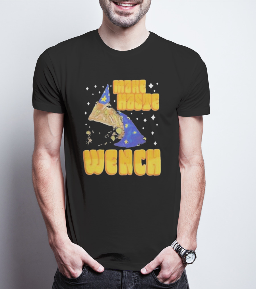 Make Haste Wench Wizard Frog Stars T-Shirt