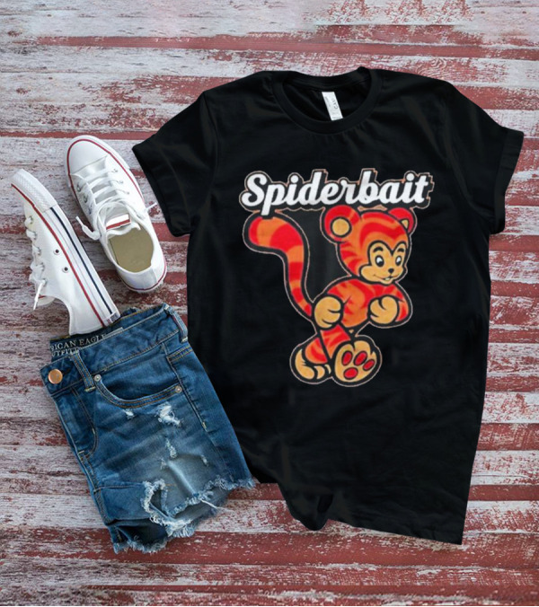 Spiderbait Striped Cartoon Tiger T-Shirt