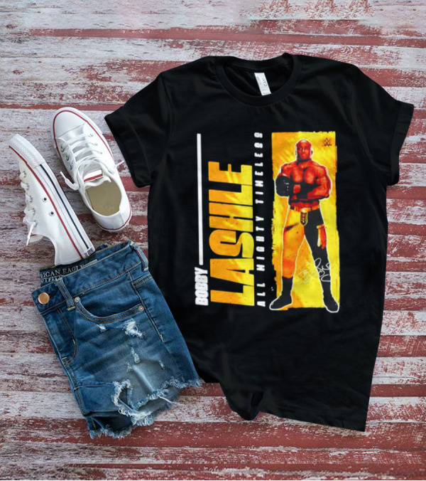 Bobby Lashley WWE All Mighty Timeless Champion T-Shirt