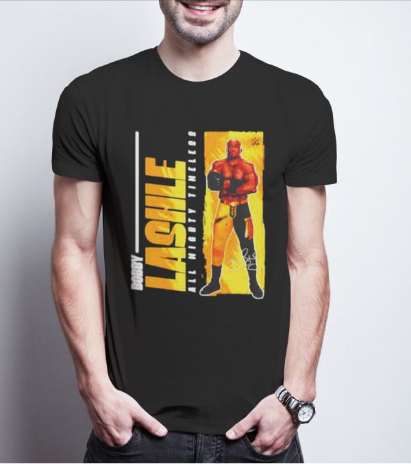 Bobby Lashley WWE All Mighty Timeless Champion T-Shirt
