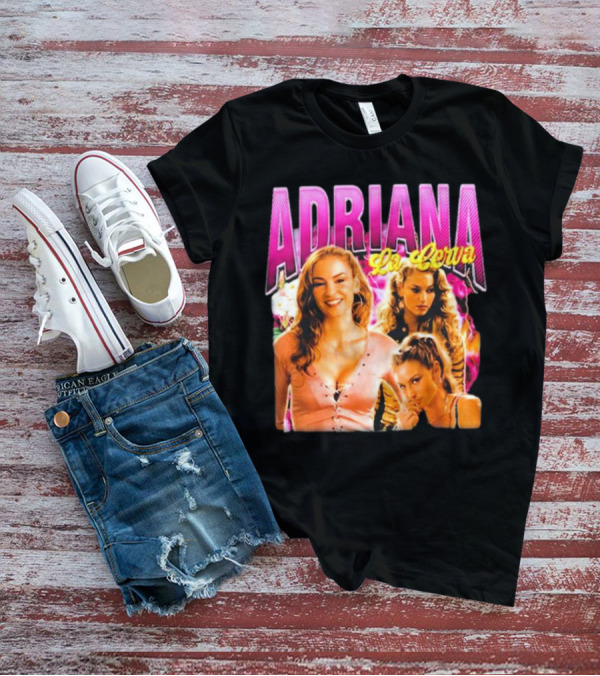 Adriana La Cerva Sopranos Central Character Collage T-Shirt
