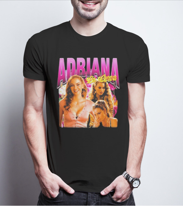 Adriana La Cerva Sopranos Central Character Collage T-Shirt