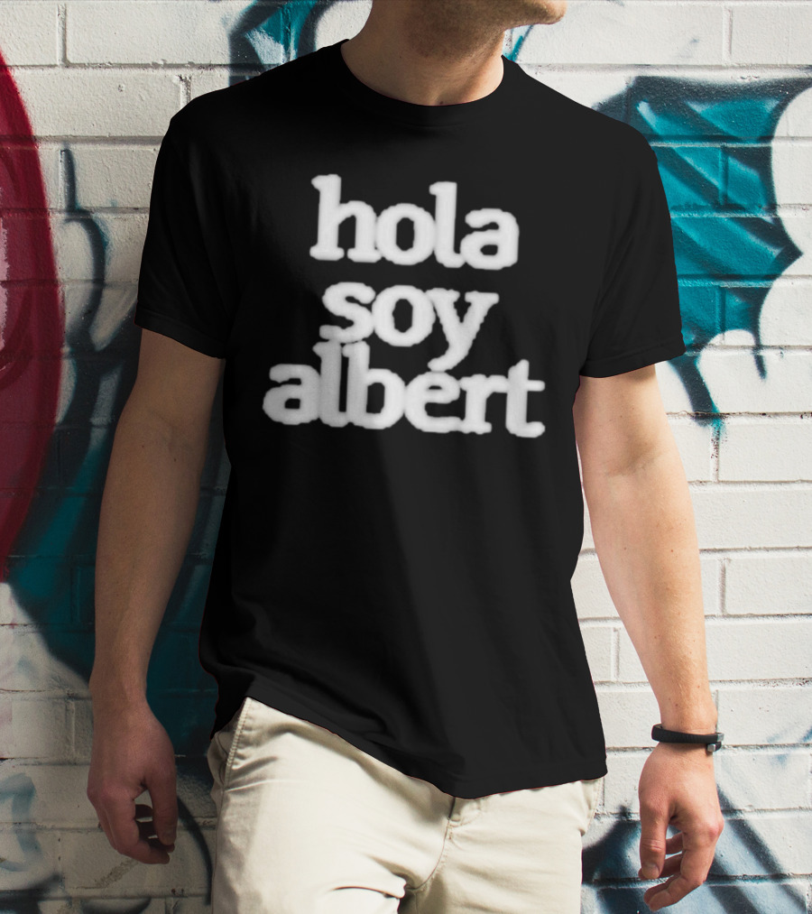 Hola Soy Albert Roblox Flamingo Fan T-Shirt