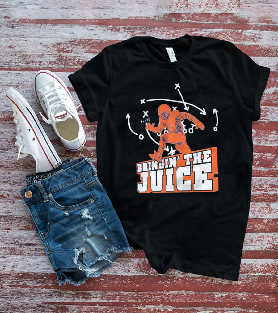 Bringin' The Juice Football Play Diagram T-Shirt