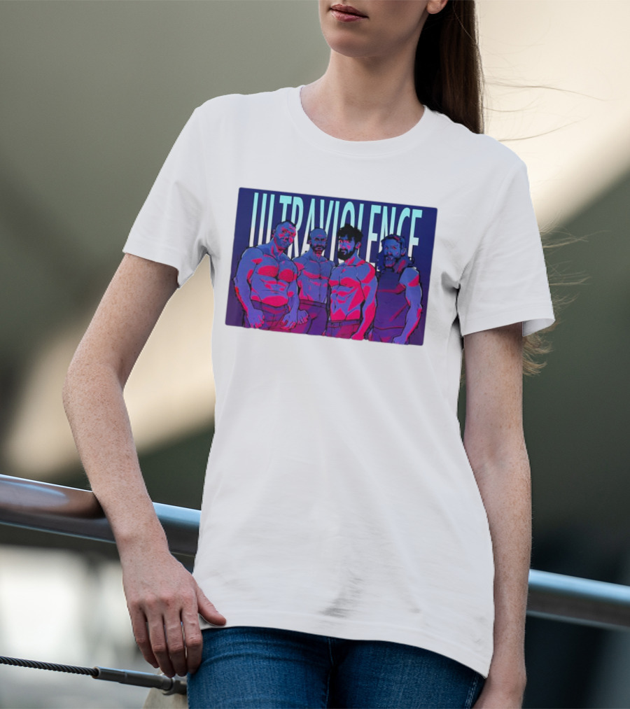Ultraviolence AEW Wrestlers Neon T-Shirt