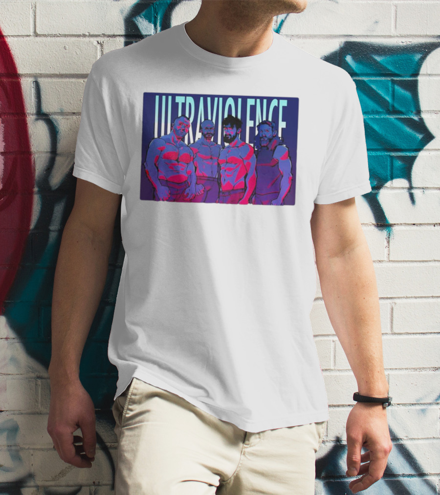 Ultraviolence AEW Wrestlers Neon T-Shirt