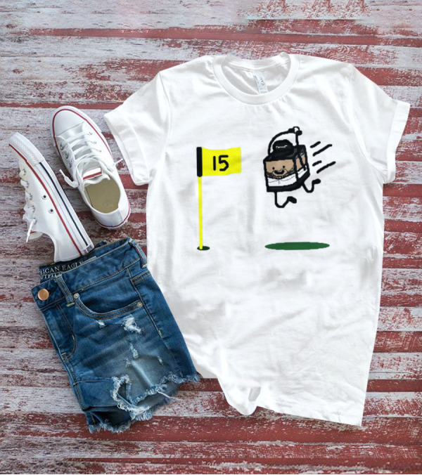 Michael Block Animated Golf Celebration Flag 15 T-Shirt