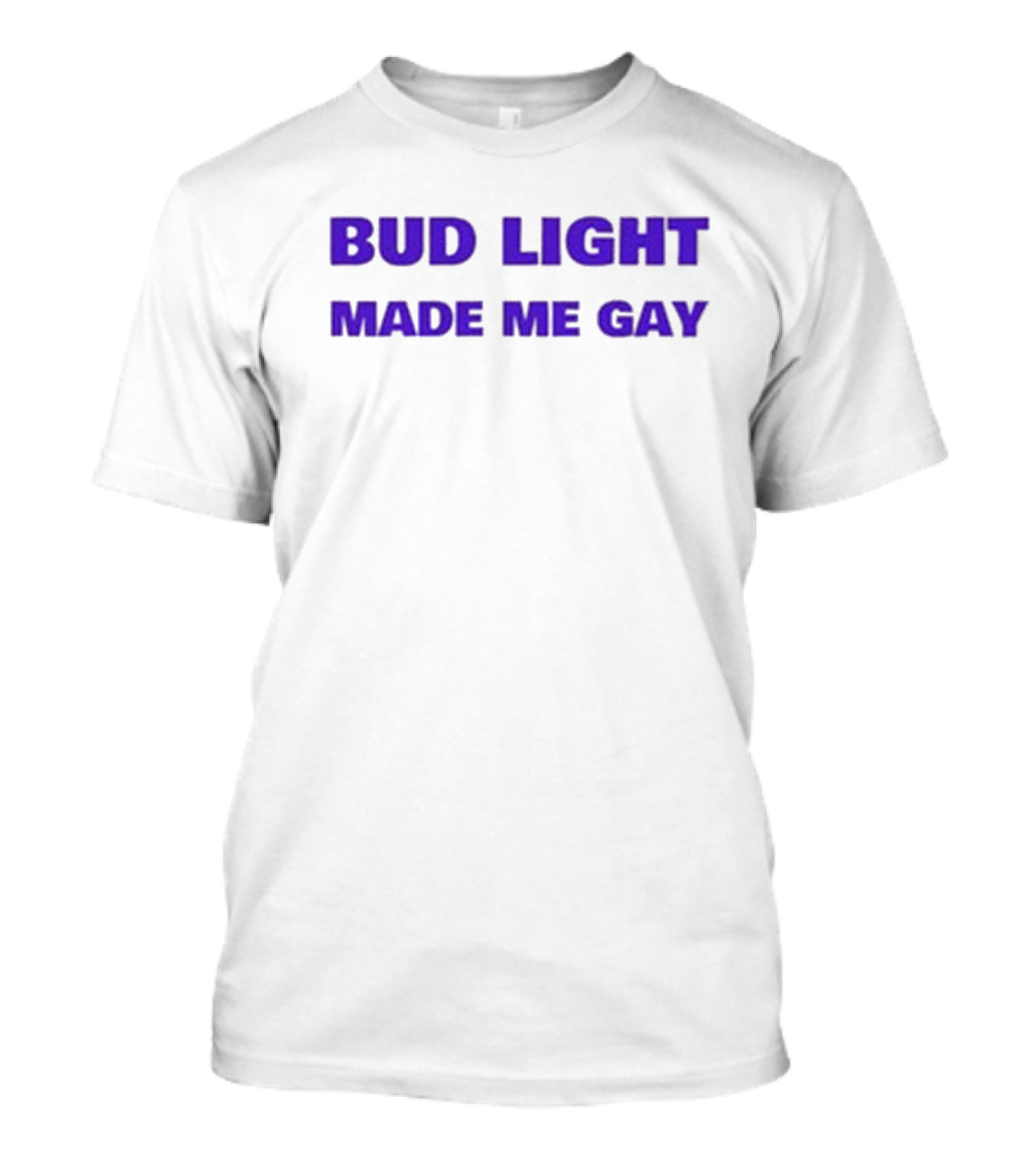 Product Trash Goblin Supply Bud Light Made Me Gay T-Shirt