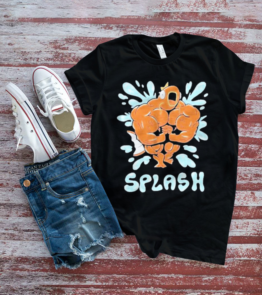 Magikarp Splash Buff Fish Comic T-Shirt