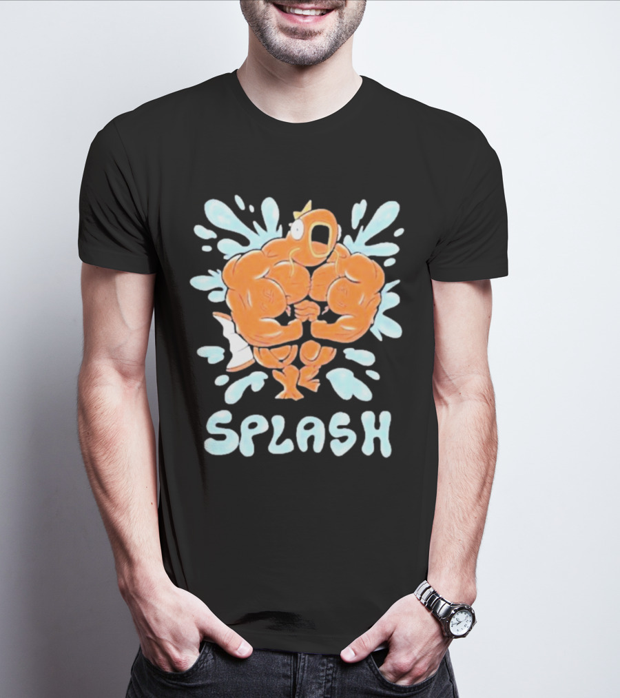 Magikarp Splash Buff Fish Comic T-Shirt