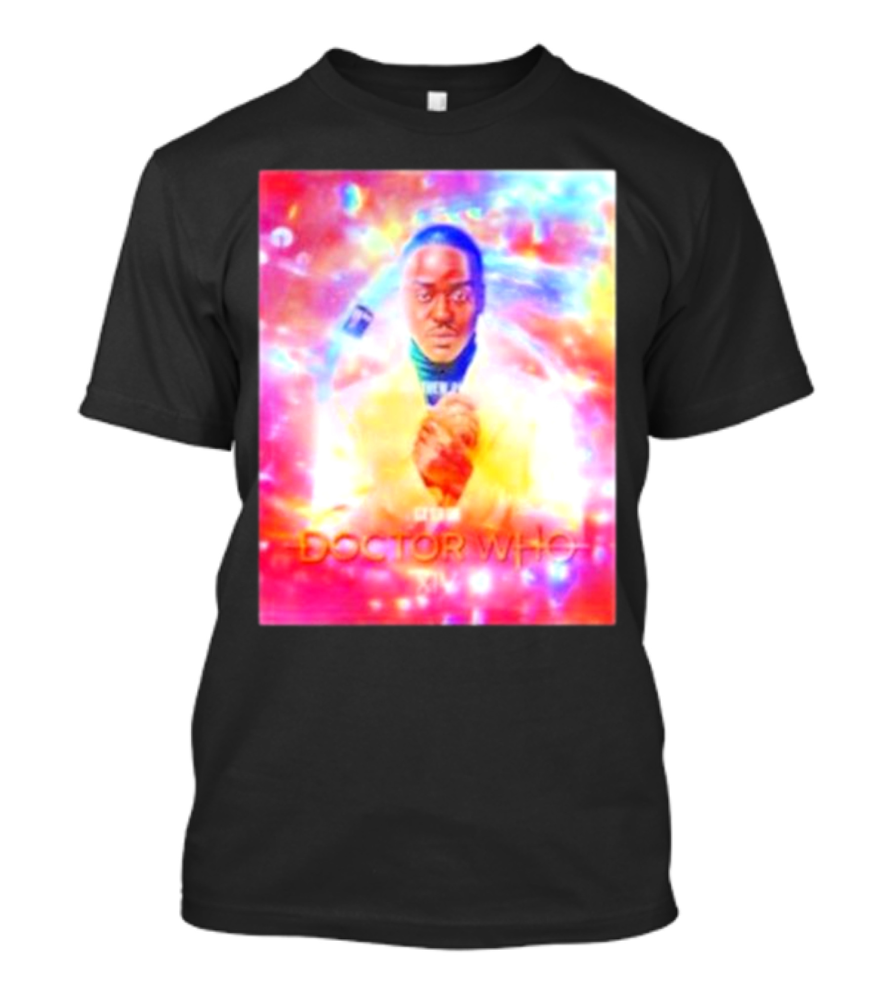 Doctor Who 14 Ncuti Gatwa Vibrant Time Traveler T-Shirt