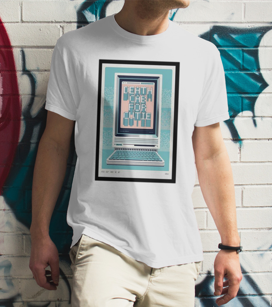Death Cab For Cutie Commodore Ballroom Vancouver Retro Computer T-Shirt