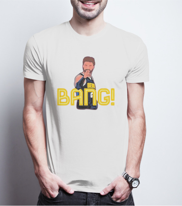 Product Deco Apparel Co. Nate Kreckman Bang Denver Basketball Iconic Gesture T-Shirt