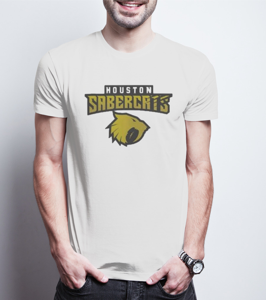 Houston SaberCats Yellow T-Shirt