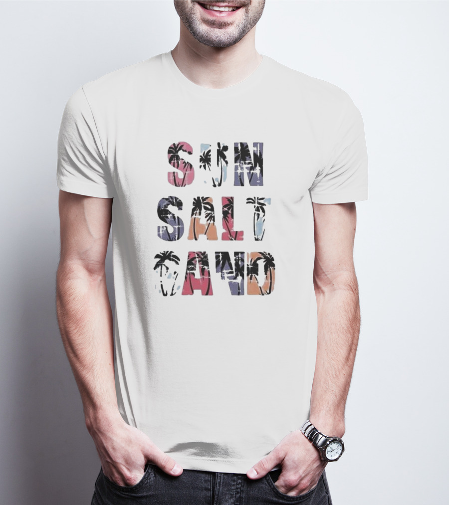 Sun Salt Sand Tropical Beach Vibes T-Shirt