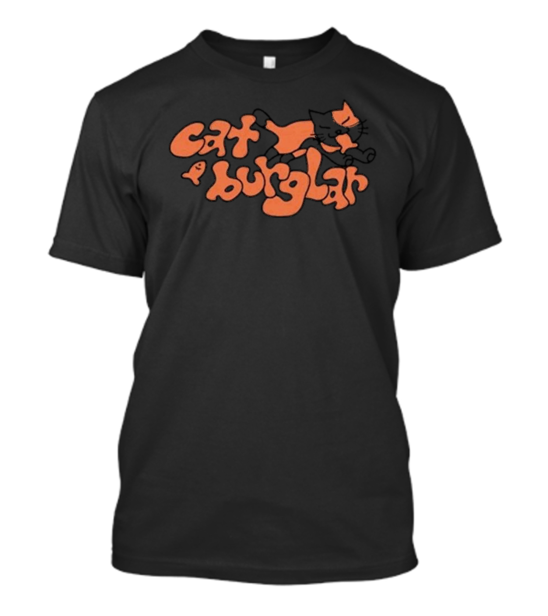 Cat Burglar Retro Style Playful Kitty T-Shirt