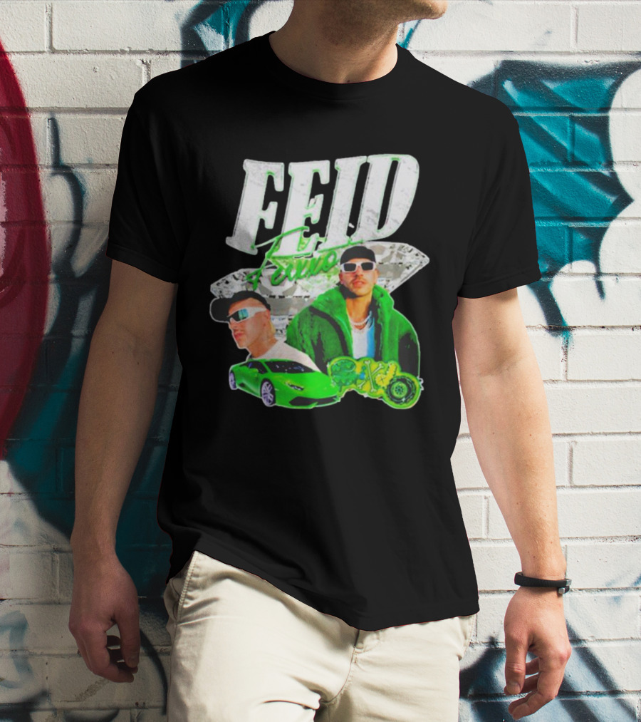 FEID FUMO Green Car T-Shirt