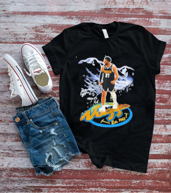 Jamal Murray Nuggets Est 1967 Basketball Player With Mountains T-Shirt