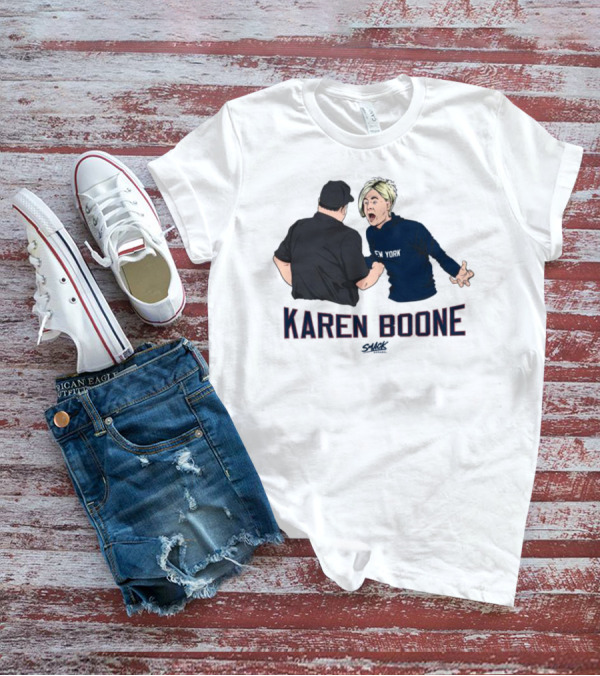 Karen Boone Aaron Boone New York Baseball Meme T-Shirt