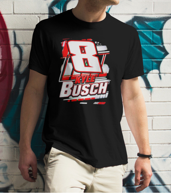 Kyle Busch #8 NASCAR RCR Racing T-Shirt