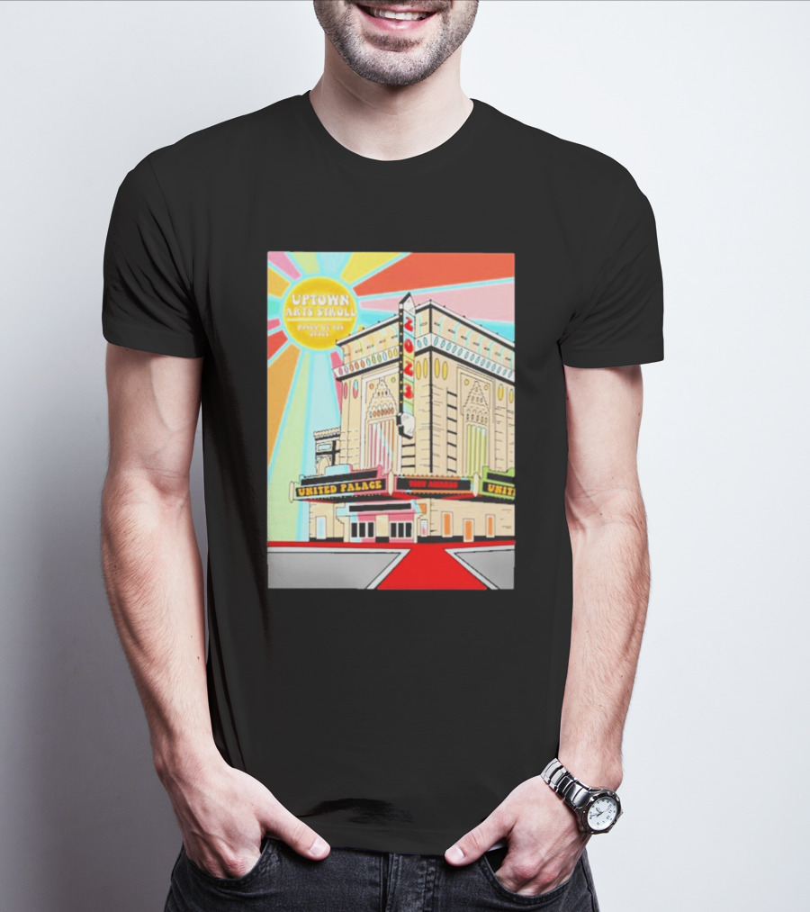 Uptown Arts Stroll United Palace Paseo De Las Artes Vegalteno T-Shirt