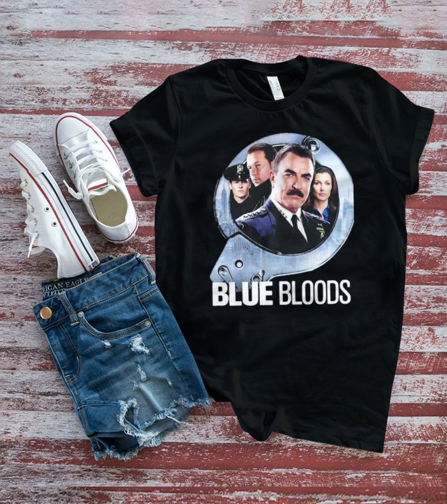 Blue Bloods Reagan Family Tom Selleck Donnie Wahlberg Cop Movie Fan T-Shirt