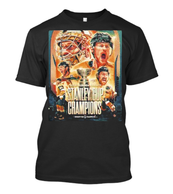 Vegas Golden Knights Stanley Cup Champions Iconic T-Shirt