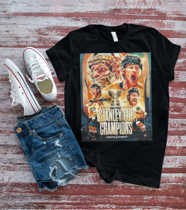 Vegas Golden Knights Stanley Cup Champions Iconic T-Shirt