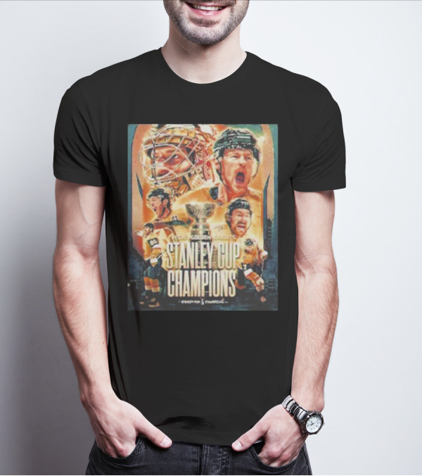 Vegas Golden Knights Stanley Cup Champions Iconic T-Shirt